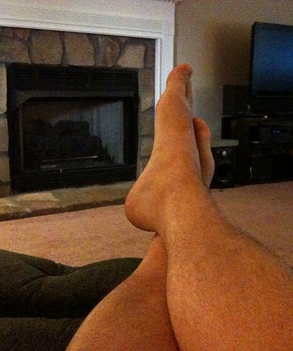 Relaxed in Recliner